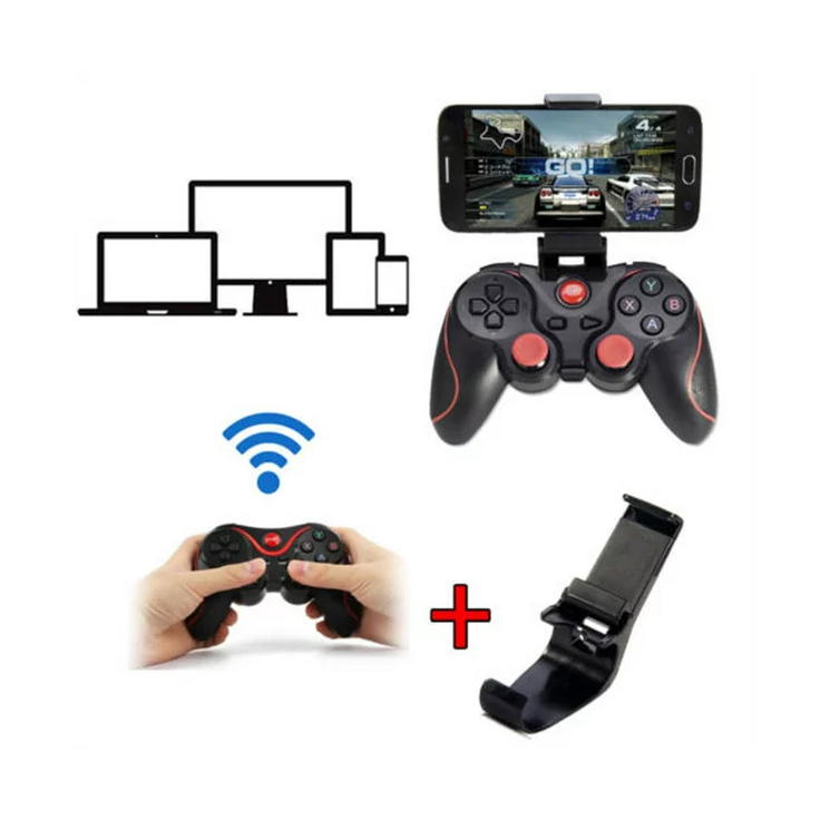 T3 Wireless Bluetooth Game Controller for Smart Phone, Ios, PC Tablet and More - Univercell