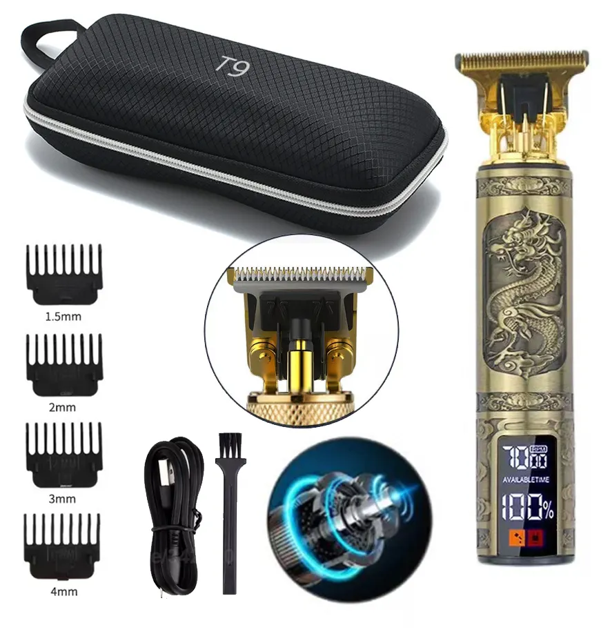 Vintage T9 Electric Multigrooming Clipper For Mens. Perfect Trimmer for Barber shop - Univercell