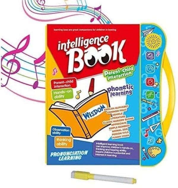 Learning Study Book - Sound n Musical English Educational Book for Kids - Univercell