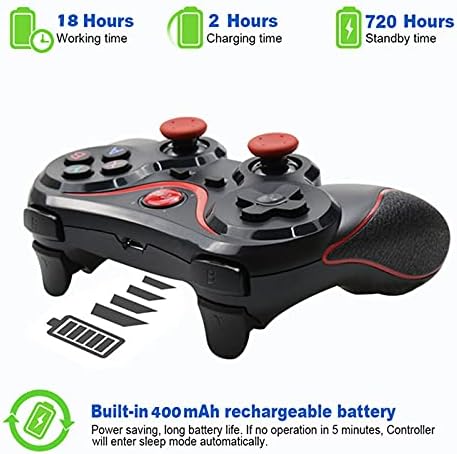 T3 Wireless Bluetooth Game Controller for Smart Phone, Ios, PC Tablet and More - Univercell