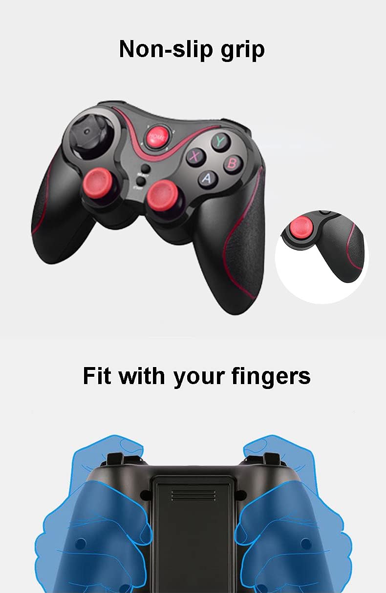 T3 Wireless Bluetooth Game Controller for Smart Phone, Ios, PC Tablet and More - Univercell