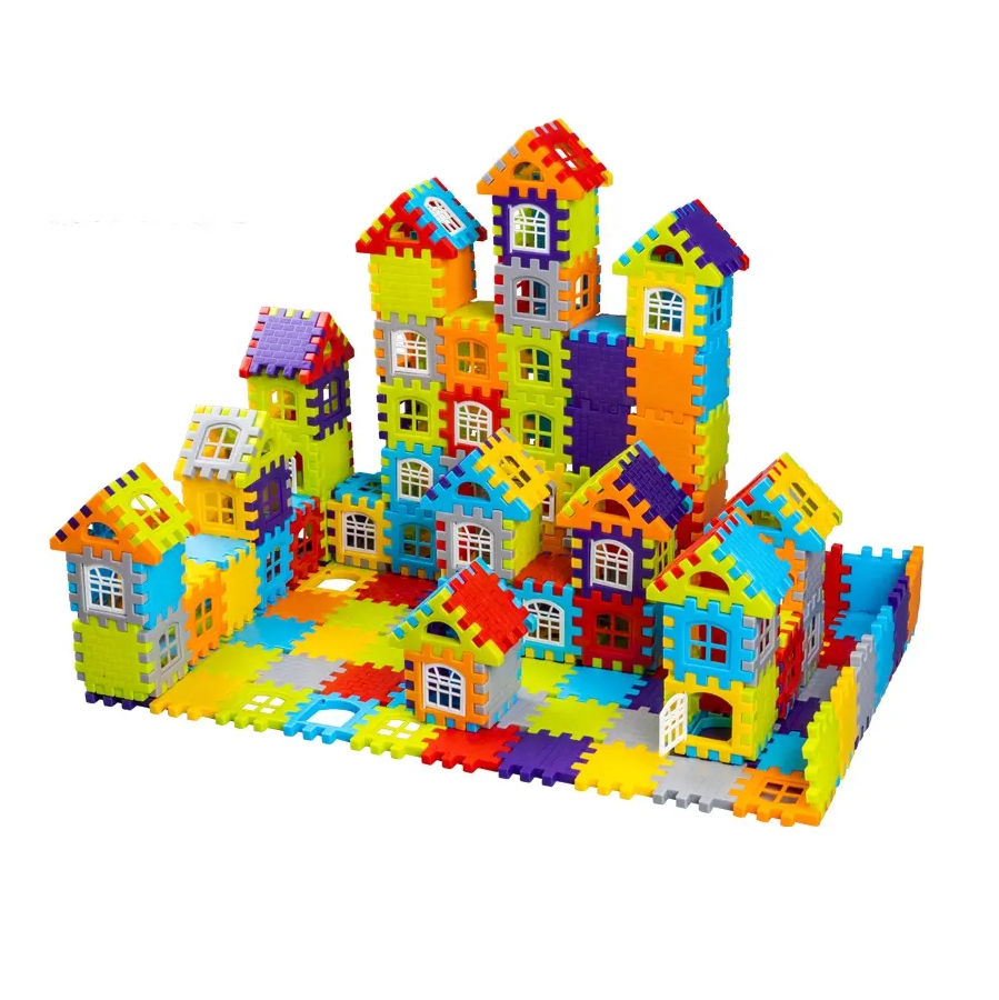 100pc Building Block Set,  Home building block kit Set Toys For Over 3 Years Old Kids - Univercell