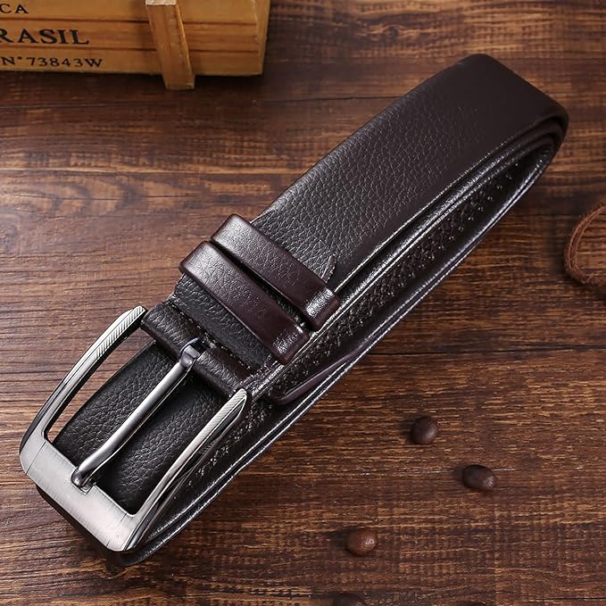 Leather Wallet, Watch Belt Tie Wallet Cufflinks Gift set in one Box - Univercell