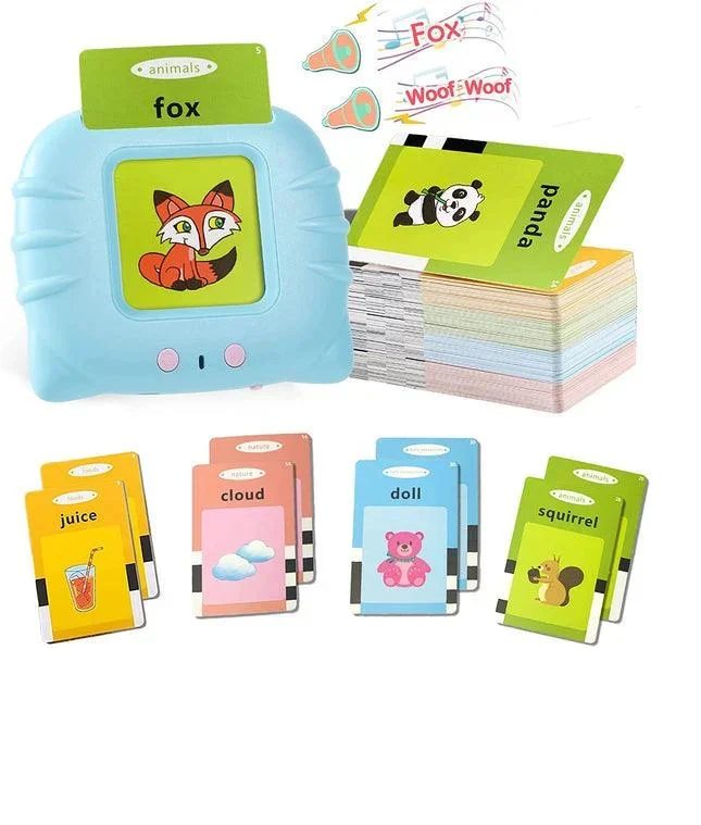 112 and 224 Cards Early Educational English Word Talking Flash Cards For Kids - Univercell