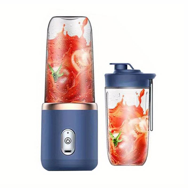 400ml Portable Charging Small Juicer, Household Multifunctional Juicer Cup, Wireless Portable Juicing - Univercell