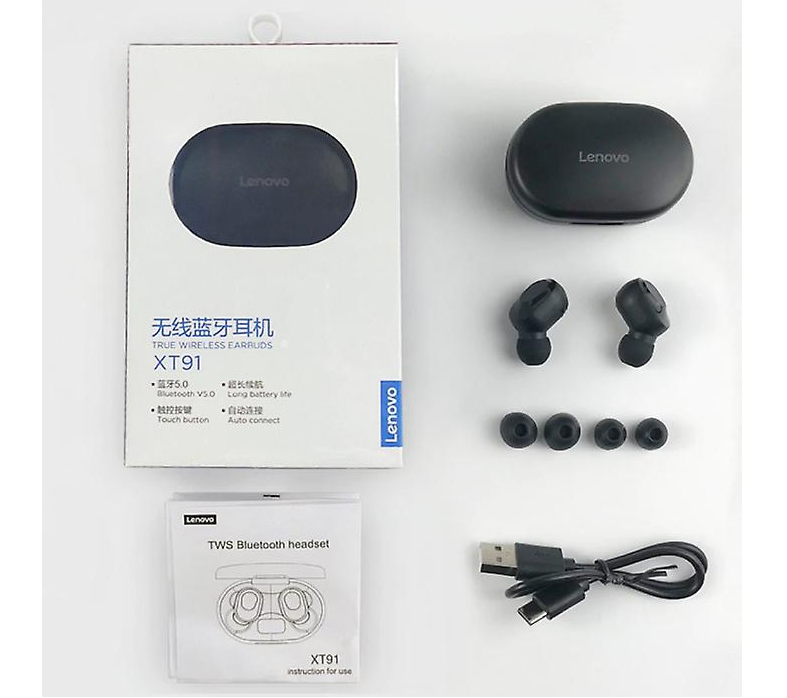 Lenovo XT91 TWS In-Ear Earphone BT 5.0 Headphone - Univercell