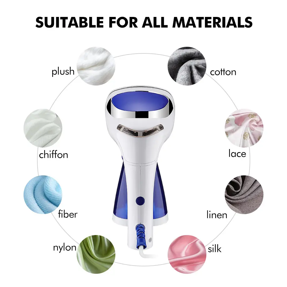 1600W Garment Steamer For Folding Clothes Handheld Upright Steam Iron For Travel - Univercell