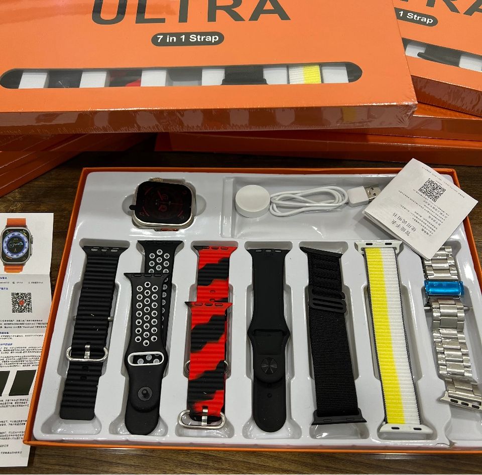 Brand New BOX PACKING Ultra 7-in-1 Smart Watch