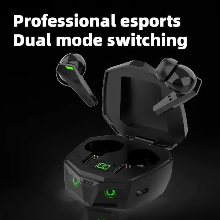 P50 BT5.3 Eye Breathing Light Low Latency Gaming Wireless Earphones - Univercell