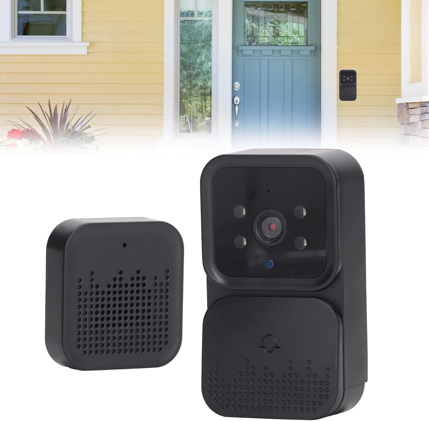 Home CCTV Mini Door Bell Camera Wifi Smart CCTV App Controll Camera