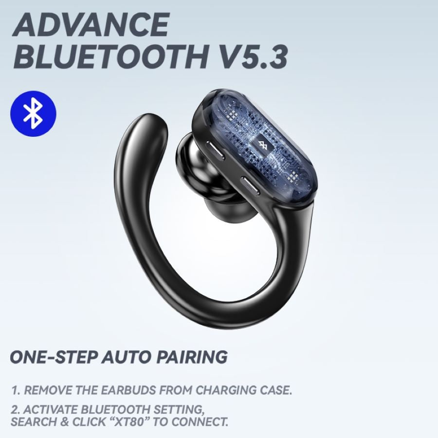 Lenovo XT80 Bluetooth 5.3 Earphones True Wireless Headphones with Mic Button - Univercell