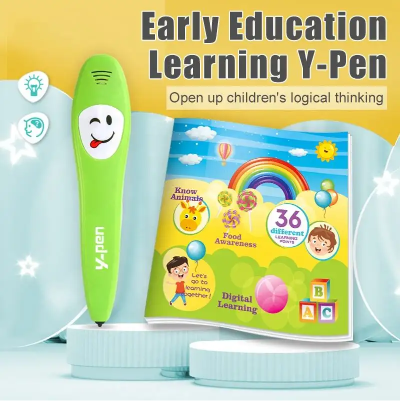 Christmas Gift Preschool Learning Toddler Book n Smart Talking Y-Pen, Toy for Kids - Univercell