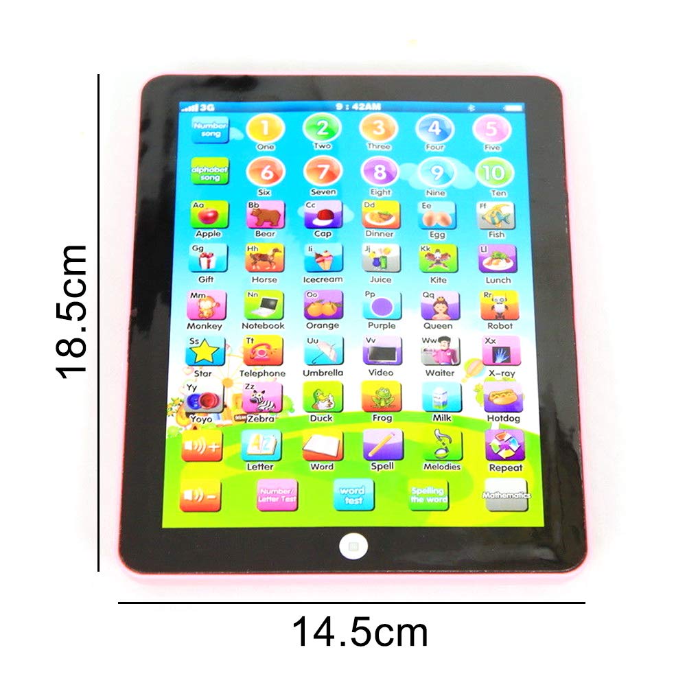 Kids Baby Toddler Tablet Toy Educational Learning Study Tablet Pad Girl Boy Gift - Univercell