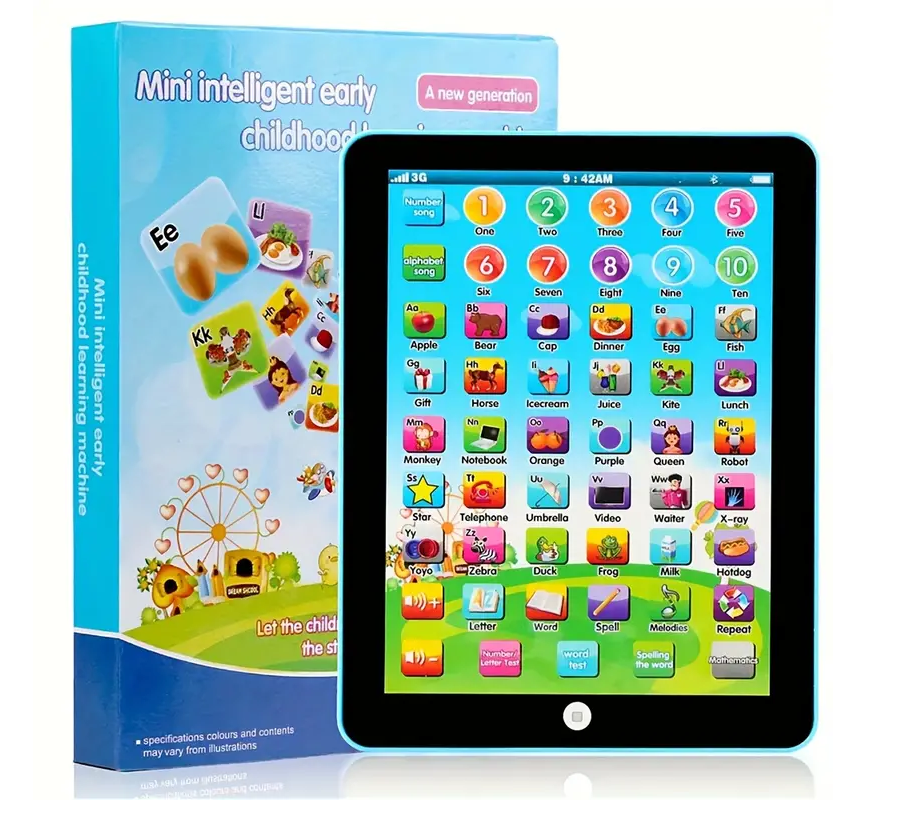 Kids Baby Toddler Tablet Toy Educational Learning Study Tablet Pad Girl Boy Gift - Univercell