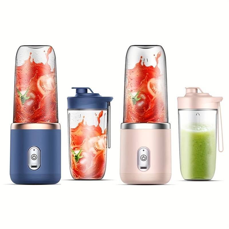 400ml Portable Charging Small Juicer, Household Multifunctional Juicer Cup, Wireless Portable Juicing - Univercell