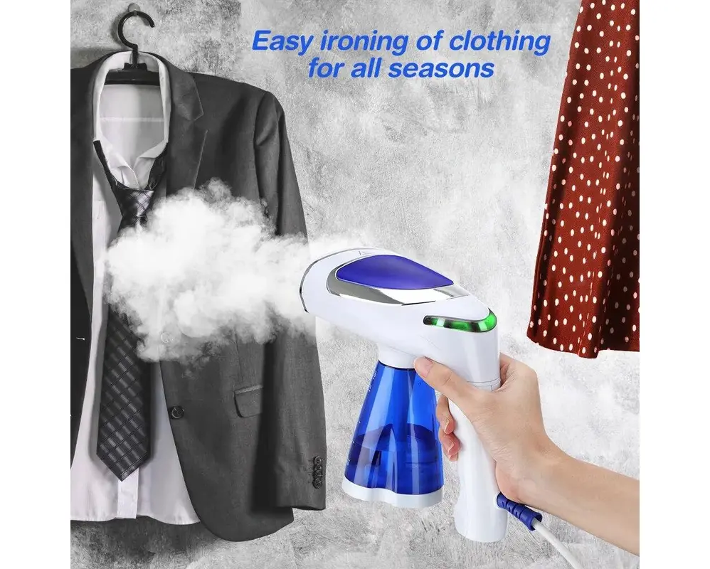 1600W Garment Steamer For Folding Clothes Handheld Upright Steam Iron For Travel - Univercell