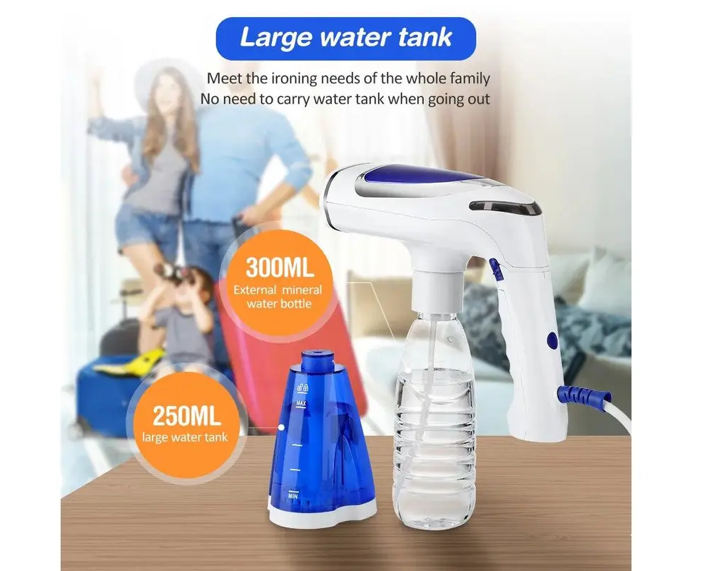 1600W Garment Steamer For Folding Clothes Handheld Upright Steam Iron For Travel - Univercell