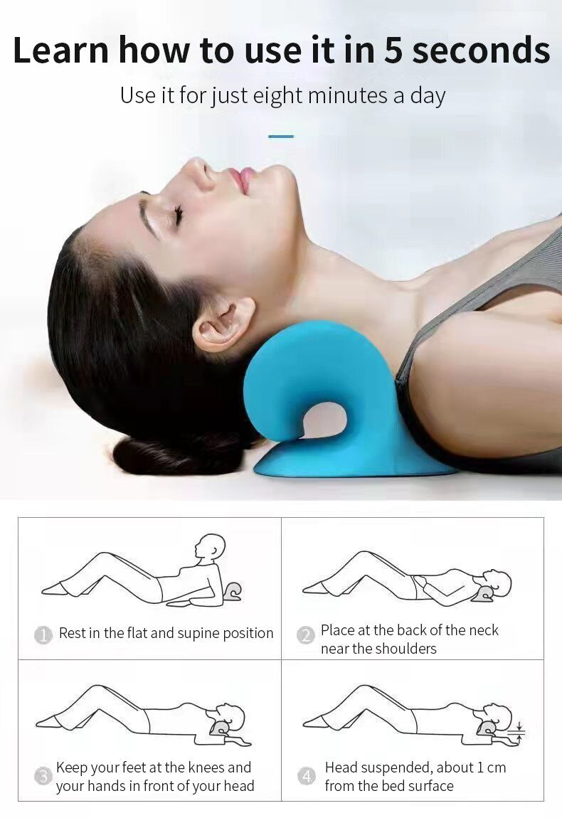 Comfortable Neck Massage Cushion Relaxation Pillow - Univercell