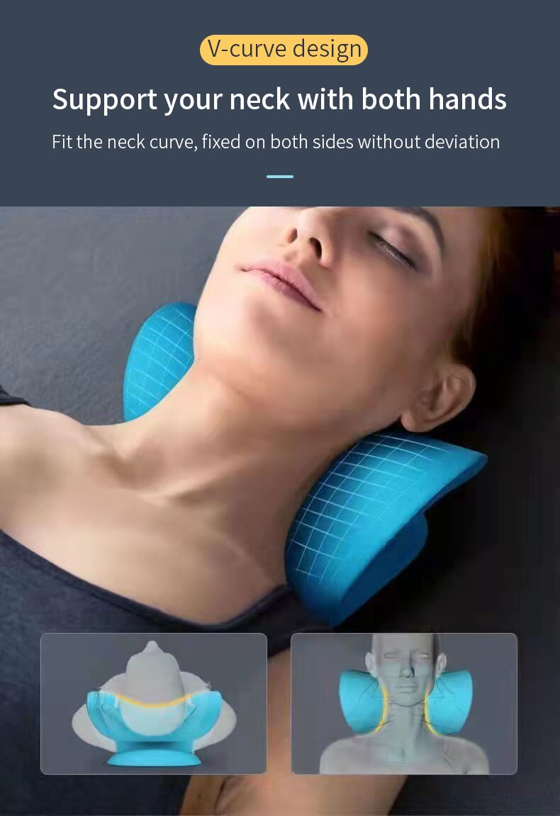 Comfortable Neck Massage Cushion Relaxation Pillow - Univercell