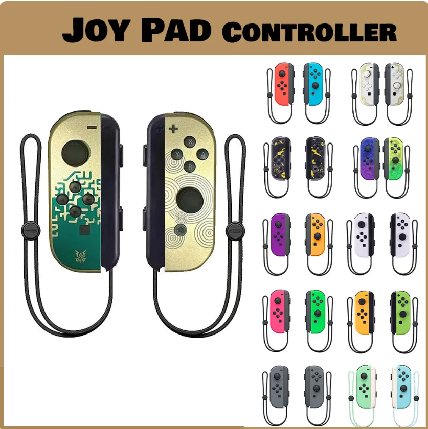 Switch Joy pad Joy Cons Joycons Wireless Controller for Nintendo Switch / OLED With Wake Up 6 Axis Joystick Bluetooth Gamepad - Univercell