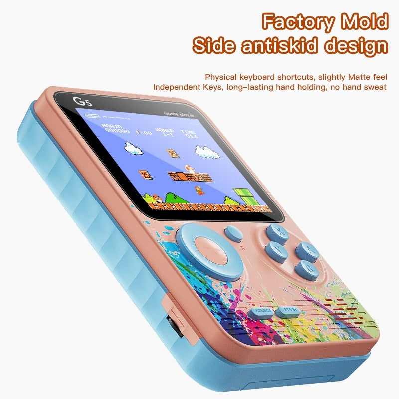 G5 Retro Game Console with Built-in 500 Nostalgic Games for Kids - Univercell