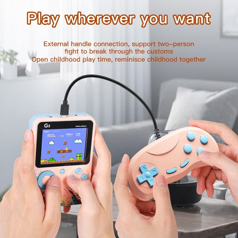 G5 Retro Game Console with Built-in 500 Nostalgic Games for Kids - Univercell