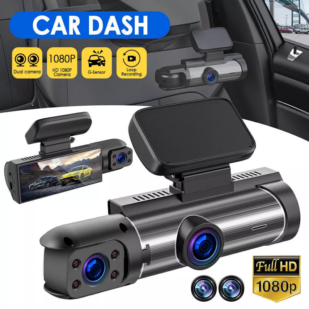 3-Inch Dual Lens HD Front & Inside G-Sensor Car DVR Wifi Dash Camera