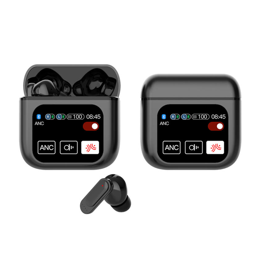 2024 Wireless Bluetooth Earbuds Touch Screen Earphones ANC ENC Bass Headphones - Univercell