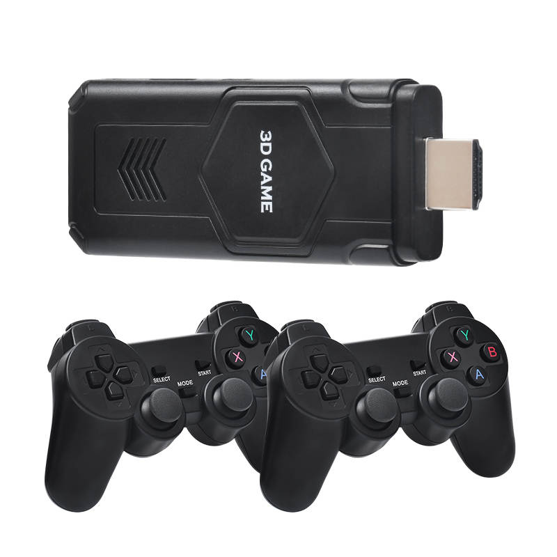 Plug N Play 4K HDMI Y5 Retro Game Console Built in 45K+ Games 64GB 2 Player Wireless Game Stick - Univercell